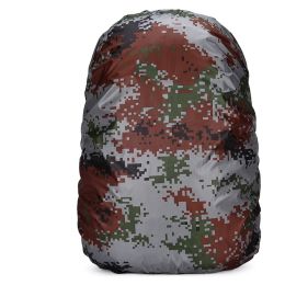 1pc 60L Portable Outdoor Backpack; Waterproof Dust Cover (Capacity: 60L, Color: Camouflage)