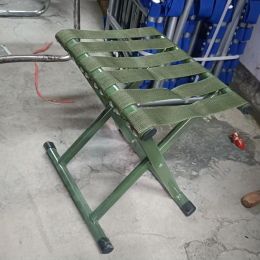 1pc Durable Folding Stool; Portable Stool (Items: Without Backrest, Color: Green)