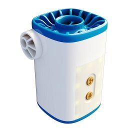 Outdoor camping supplies inflatable pump portable mini electric pump (select: Inflatable Pumps-blue)